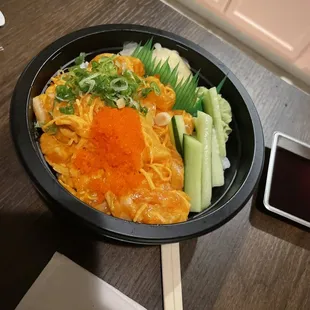 Spicy sake don