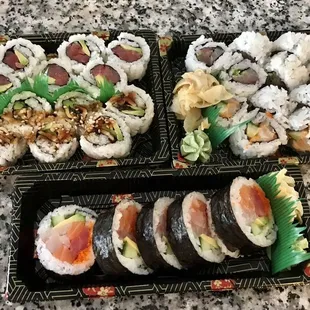 food, sushi and sashimi