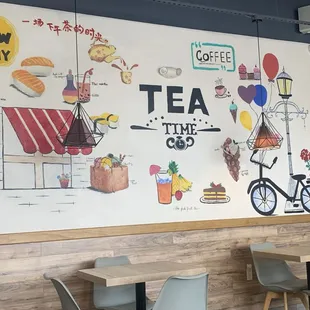 sushi and sashimi, interior