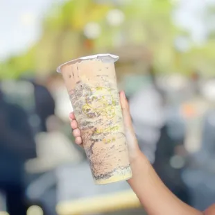 Oreo Brulee Milk Tea