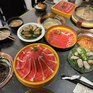 sushi and sashimi, food