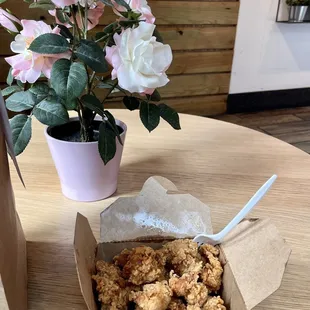 Popcorn chicken