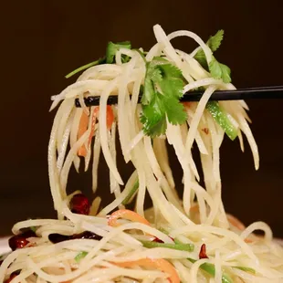 Hot &amp; sour shred potato