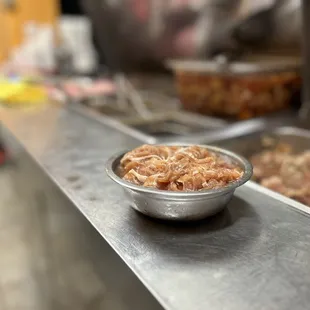 Marinated pork bulgogi (option 5 on the menu)