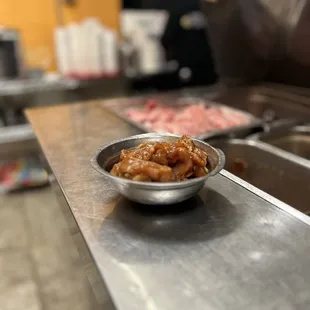 Spicy Chicken (option 21 on the menu)