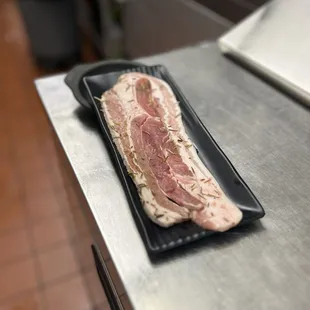 Herb Pork Belly (option 20 on the menu)