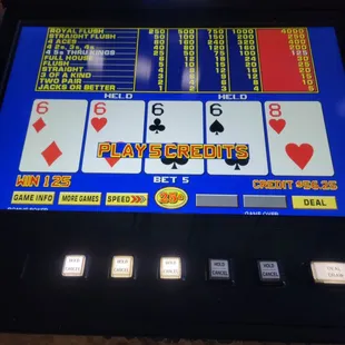 Video poker