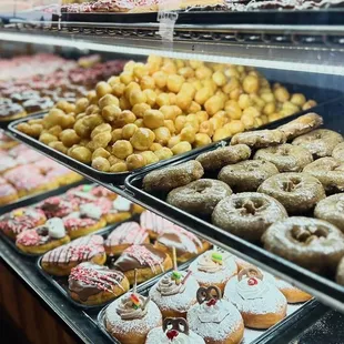 a variety of doughnuts