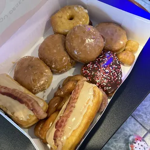 Dozen donuts