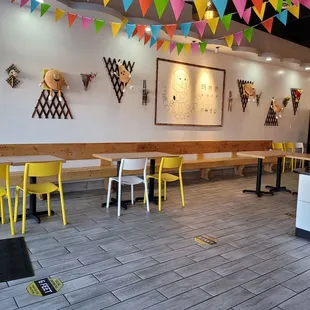 interior, sushi and sashimi