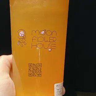 Fruity tea Mango with Jelly