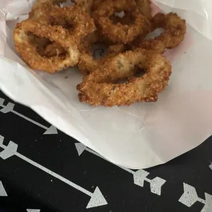 Squid rings (some had been eaten at this point)