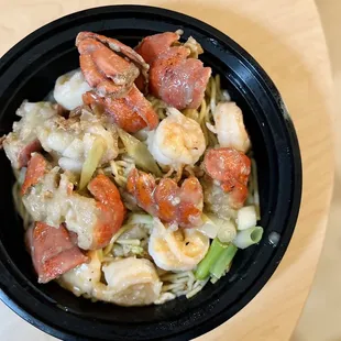 Lobster and Shrimp Chow Mein