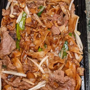 Beef chow fun - beef was super tender. Would definitely get again. (Not a full serving - forgot to take a photo)