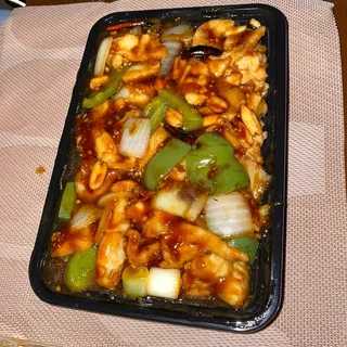 (L)Szechuan Kung Pao Chicken