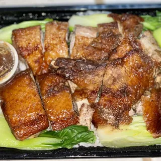 132.Hong Kong Roast Duck On Steamed Rice