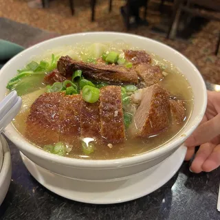 150.Roast Duck Noodles In Soup