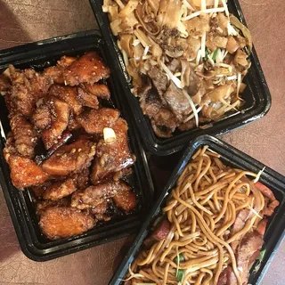 Dry Style BBQ Pork Chow Fun