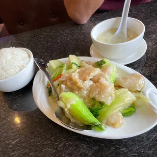 (L)Fish Fillet Wok Tossed w.Vegetables