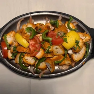 paella, food