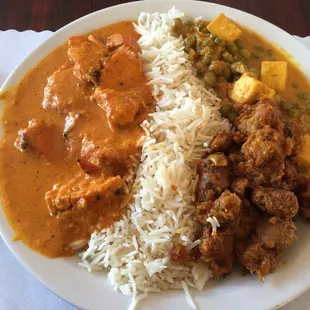 Chicken tikka masala lunch special $6.99