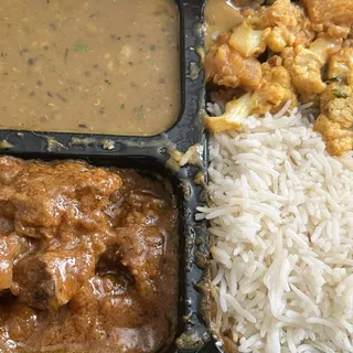 Lamb Curry Combo Lunch