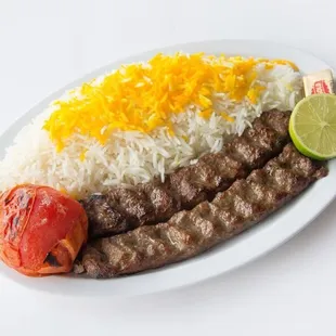 Luleh Kabab Plate
