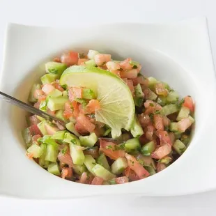 &quot;Salad Shirazi&quot; Cucumber Tomato Salad! Fresh and  Delicious.