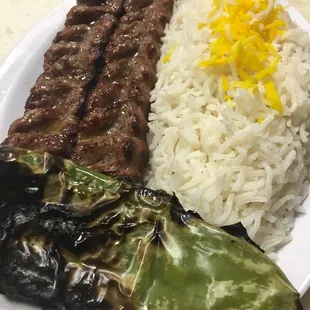 Luleh Kabab plate!