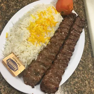 Luleh Kabab Plate