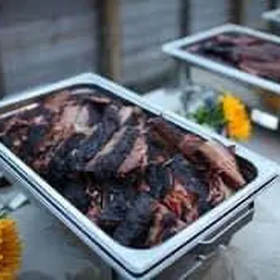 This is the pro catering offered by Moon Mountain BBQ!!!  It's AMAZING!