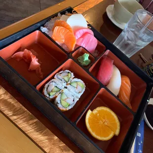 sushi, sushi and sashimi, food, sashimi