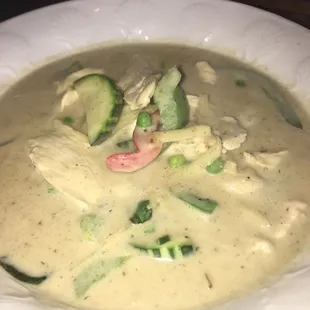 Green curry!