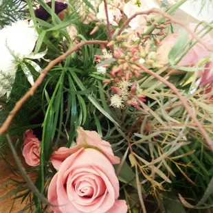 Flowers in natural garden style.