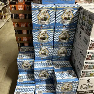 a stack of boxes