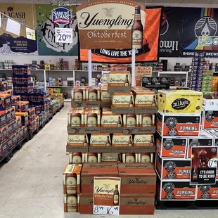 a display in a store