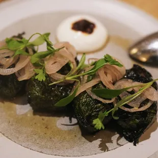 My favorite thing - the Stuffed Leaf. (Bò Lá Lốt)