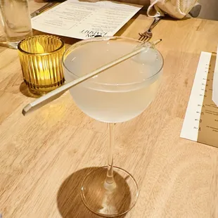 Phở Đặc Biệt beef broth washed nikka coffey vodka, kevin's secret phổ seasoning, culantro mist