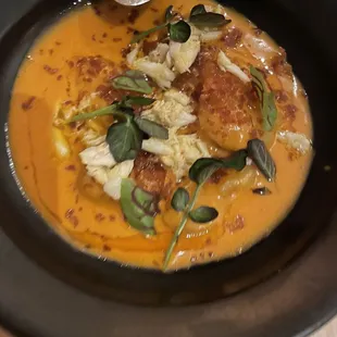 Sweet Potato and Crab