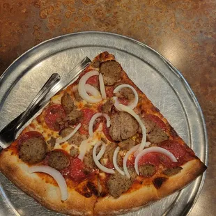 Meatball, pepperoni, onion