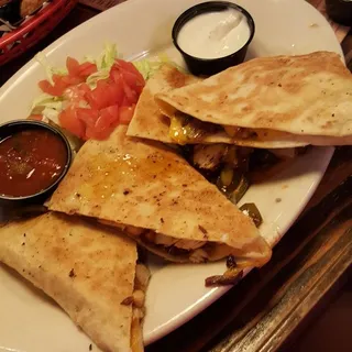 BBQ Chicken Quesadilla