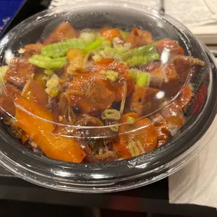 Make your own tofu Teriyaki Bowls