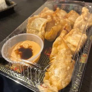 Loaded Gyoza (Dumpling) 10 pieces.