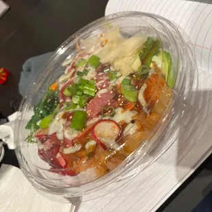 (CYOB )Sushi Poke Bowls