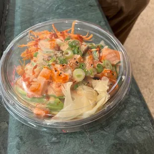 Salmon (CYOB )Sushi Poke Bowls