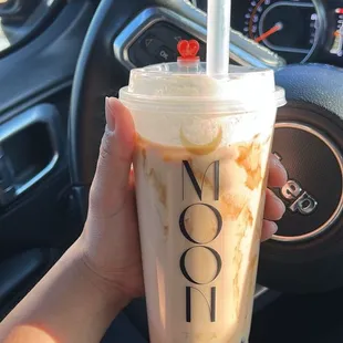 Earl Grey w/ Brown Sugar Boba!