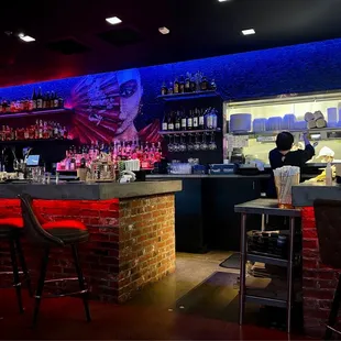 Bar area
