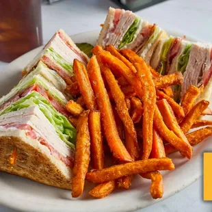 BLT Triple Decker Sandwich