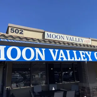 Always an excellent breakfast at moon valley café