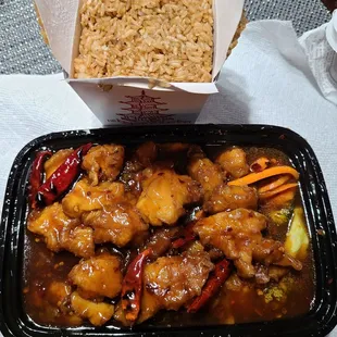 Orange chicken